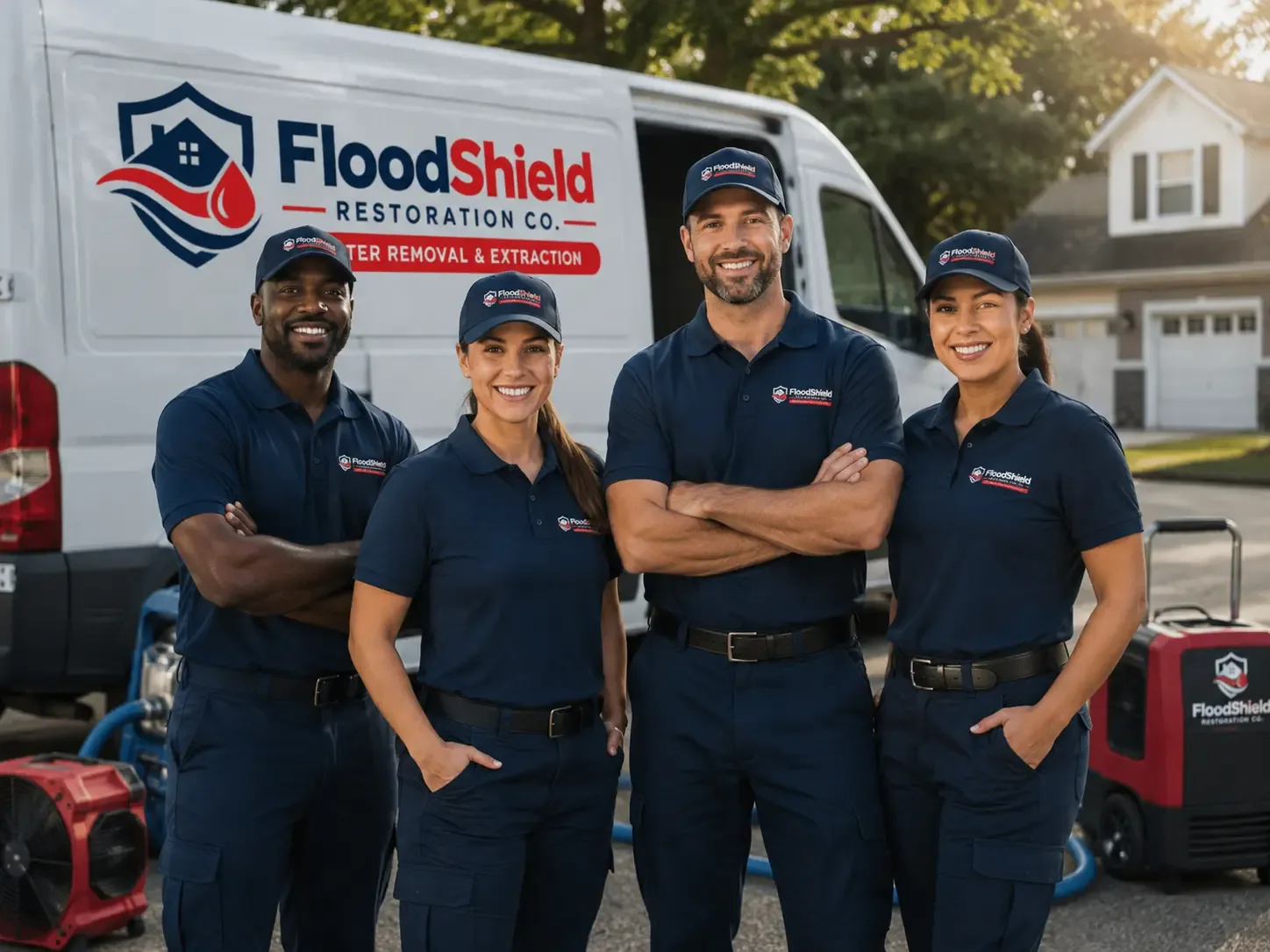 Flood Damage Restoration company in Preston, WA